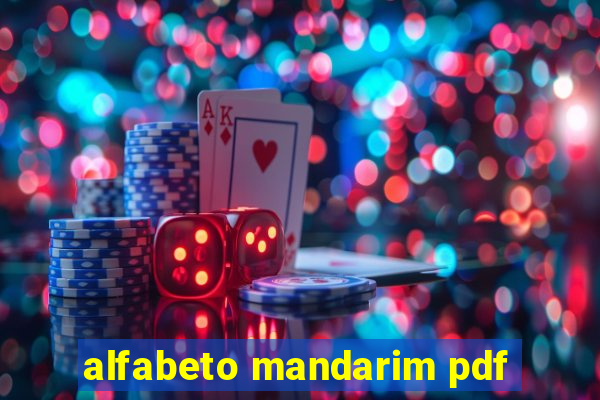 alfabeto mandarim pdf